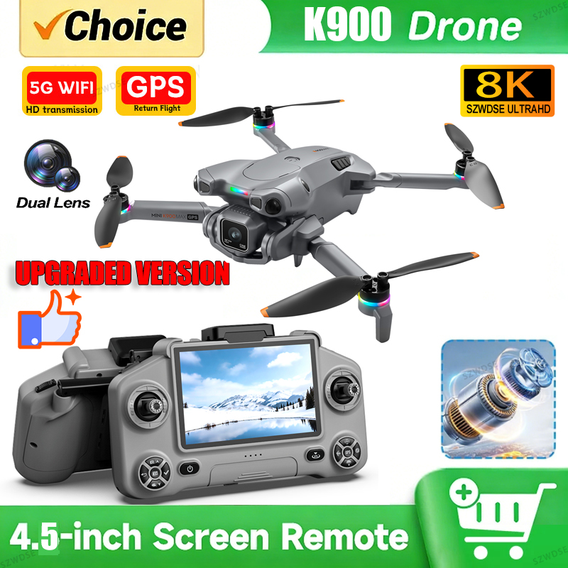 Drone Kit With Camera - Nieuwe K900 MAX GPS Drone met