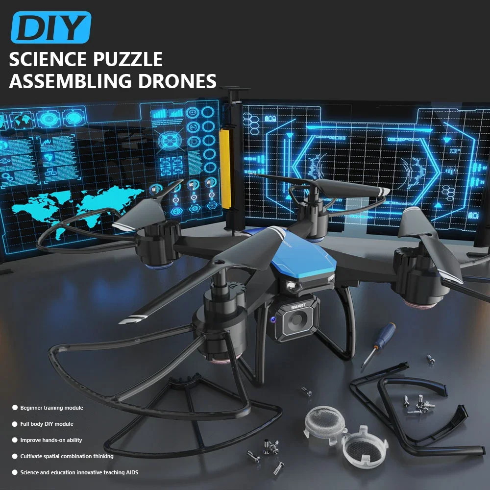 JJRC H108 DIY-onderwijsassembl - Drone Kit With Camera recensie en prijs