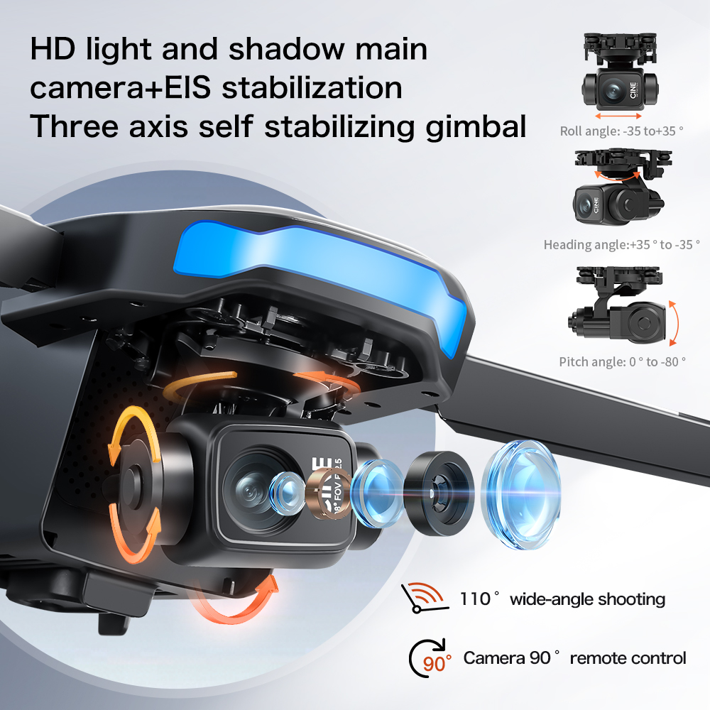Nieuwe S-X1 MAX Drone GPS 8K P - Drone Kit Professional recensie en prijs